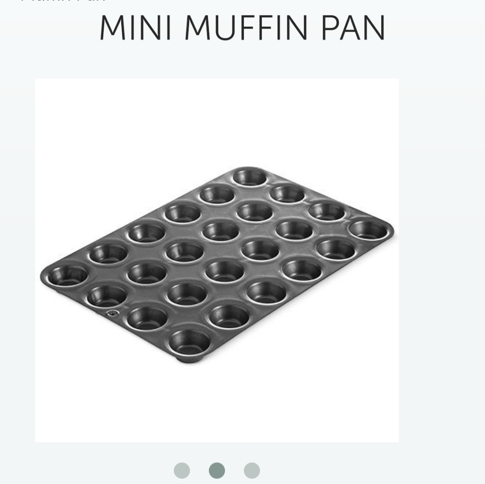 2/$25 Pampered Chef Mini Muffin Tin